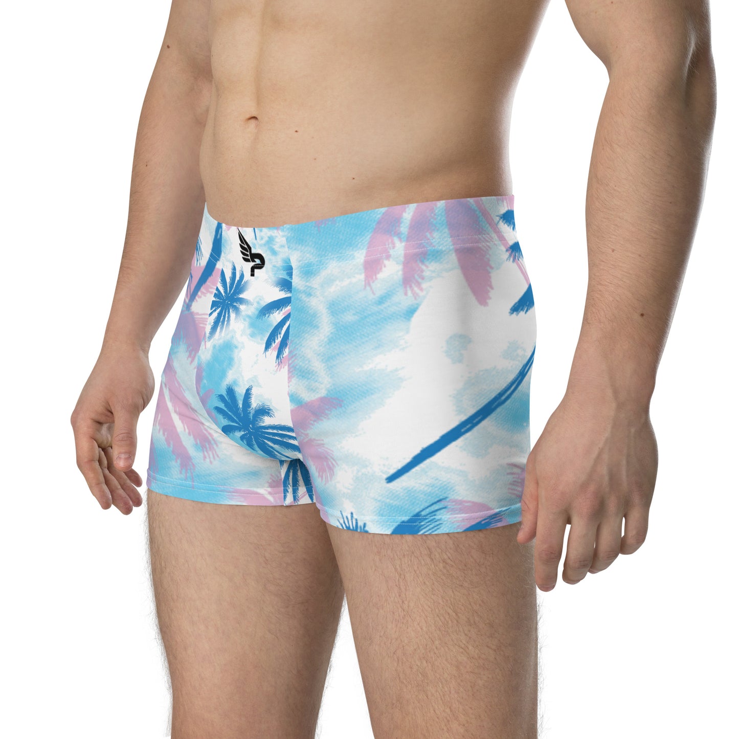 Men's PWRF Printed Palms Miami Edition Boxer Briefs