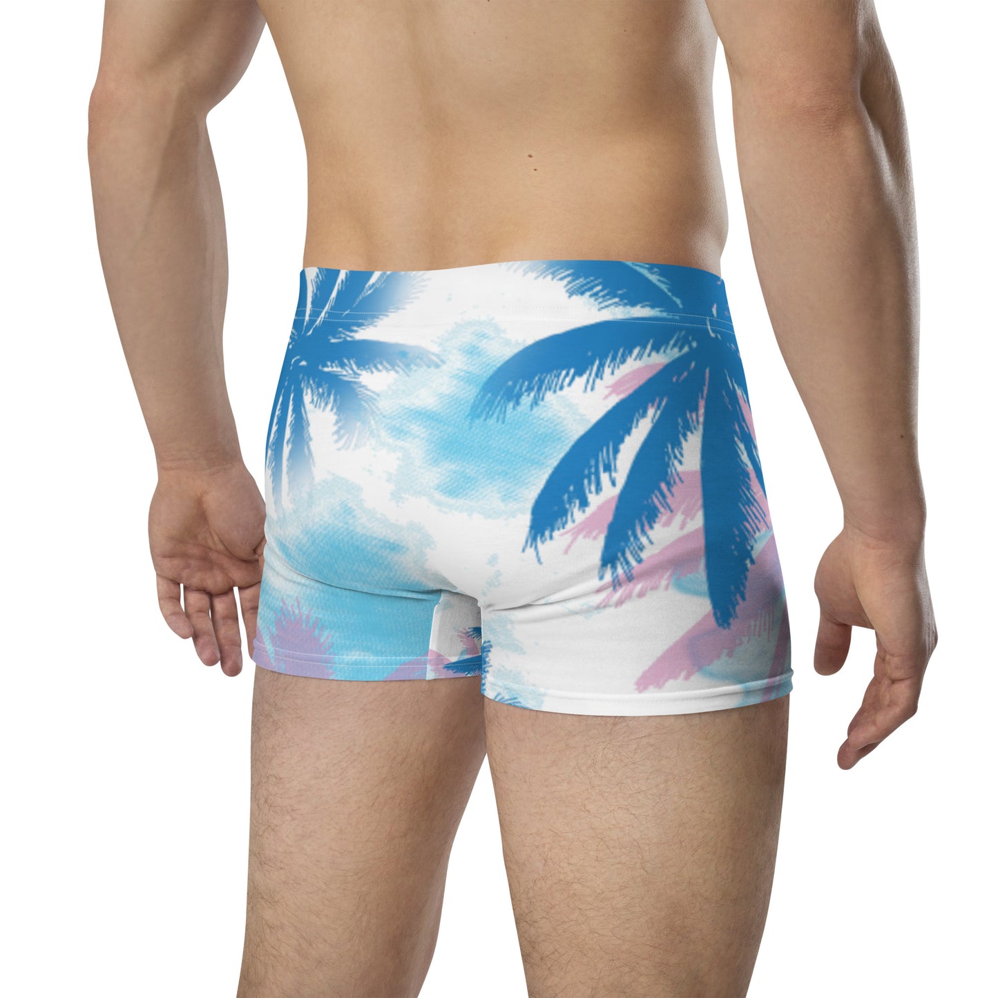 Men's PWRF Printed Palms Miami Edition Boxer Briefs