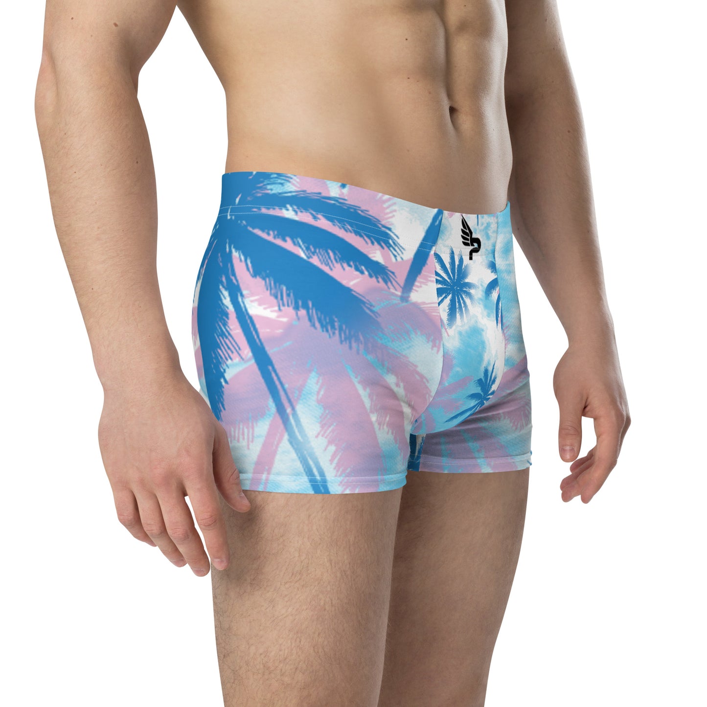 Men's PWRF Printed Palms Miami Edition Boxer Briefs