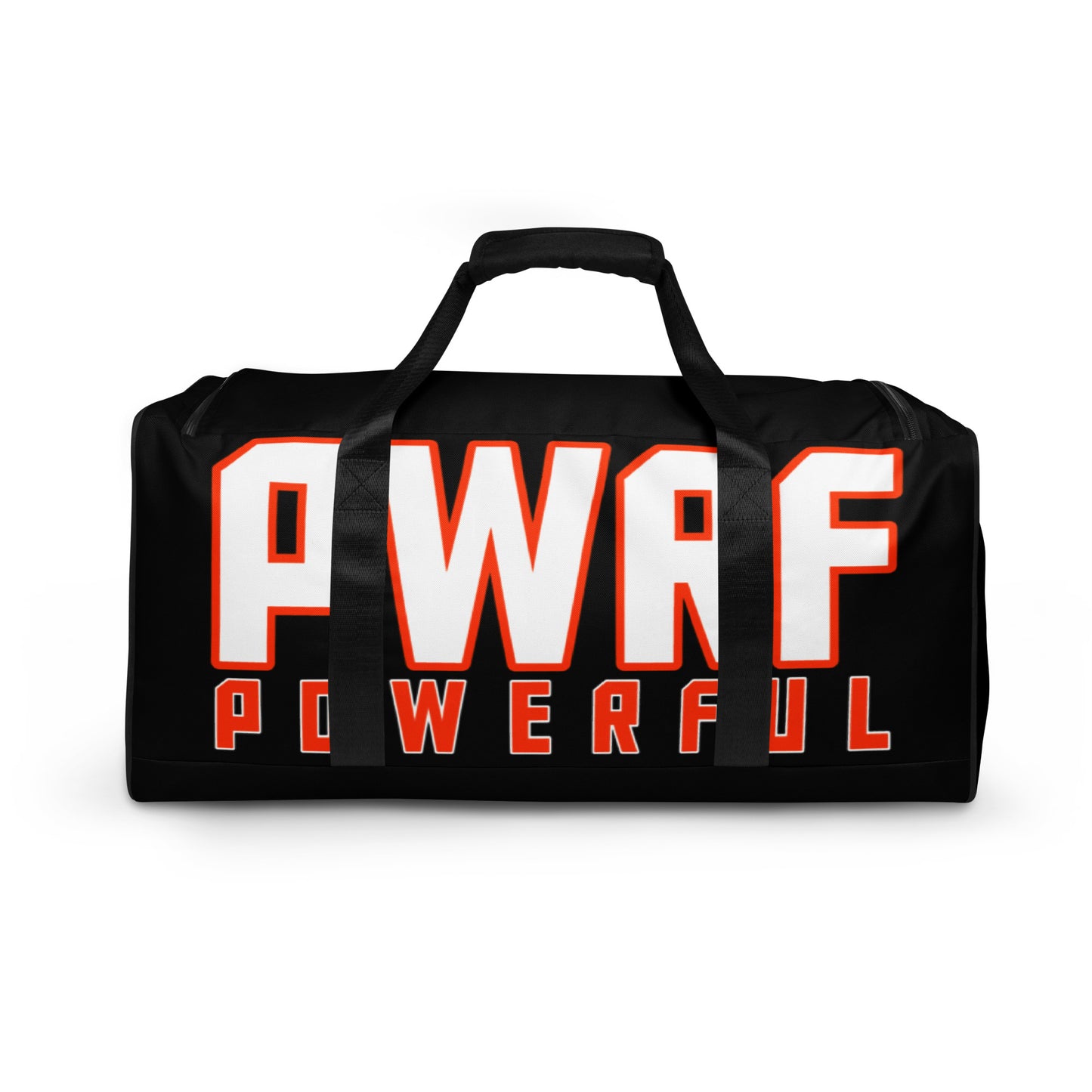 PWRF POWERFUL Orange Duffle bag