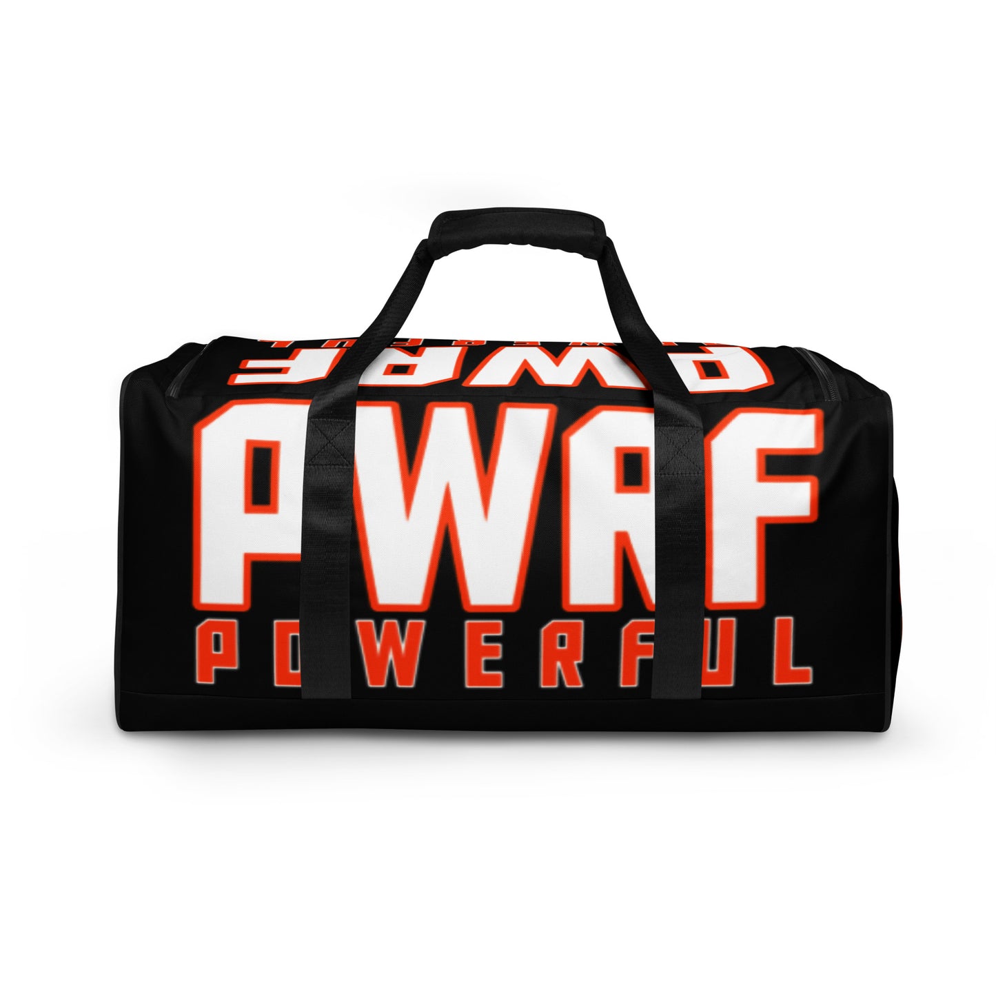 PWRF POWERFUL All Over Orange Duffle bag