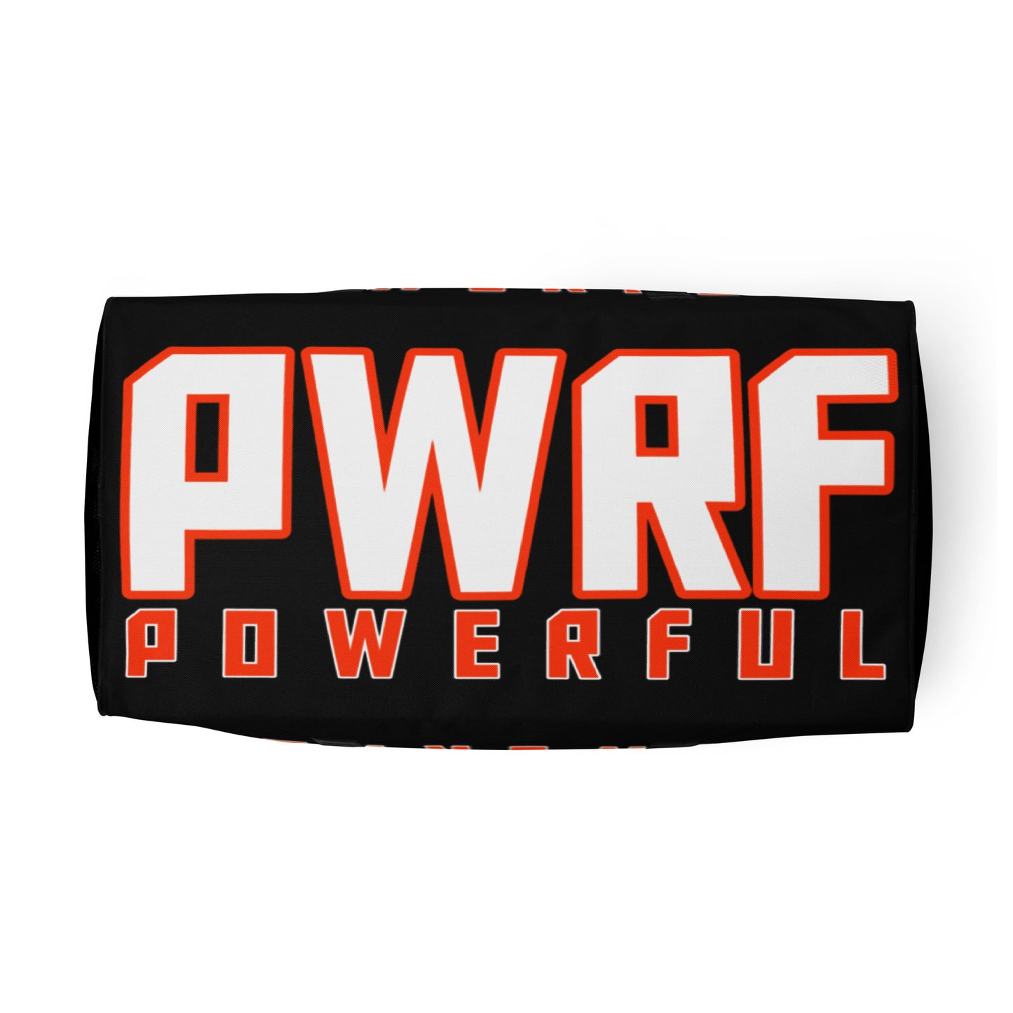 PWRF POWERFUL All Over Orange Duffle bag