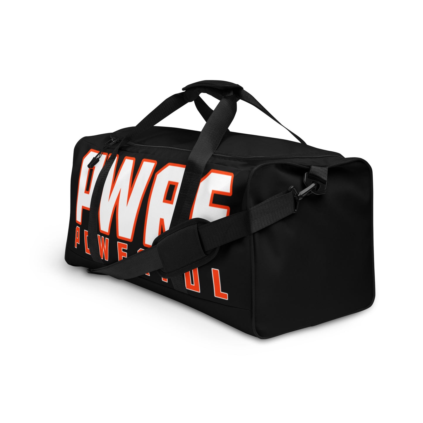 PWRF POWERFUL Orange Duffle bag