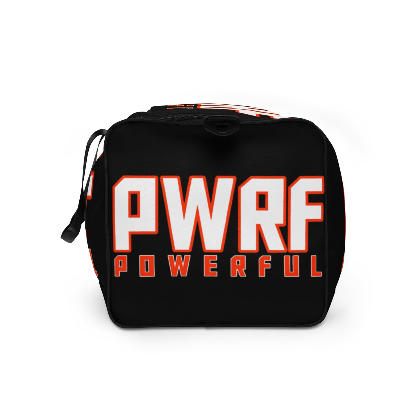 PWRF POWERFUL All Over Orange Duffle bag