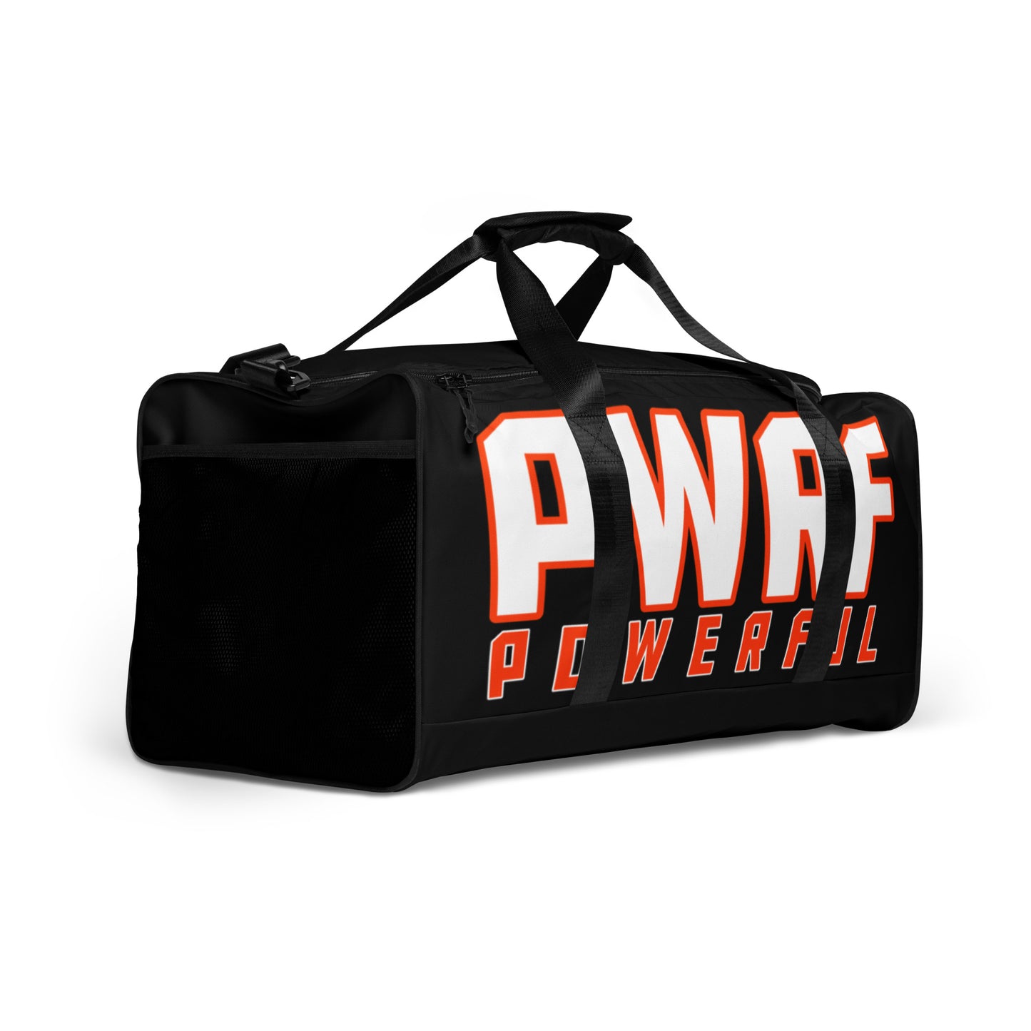 PWRF POWERFUL Orange Duffle bag