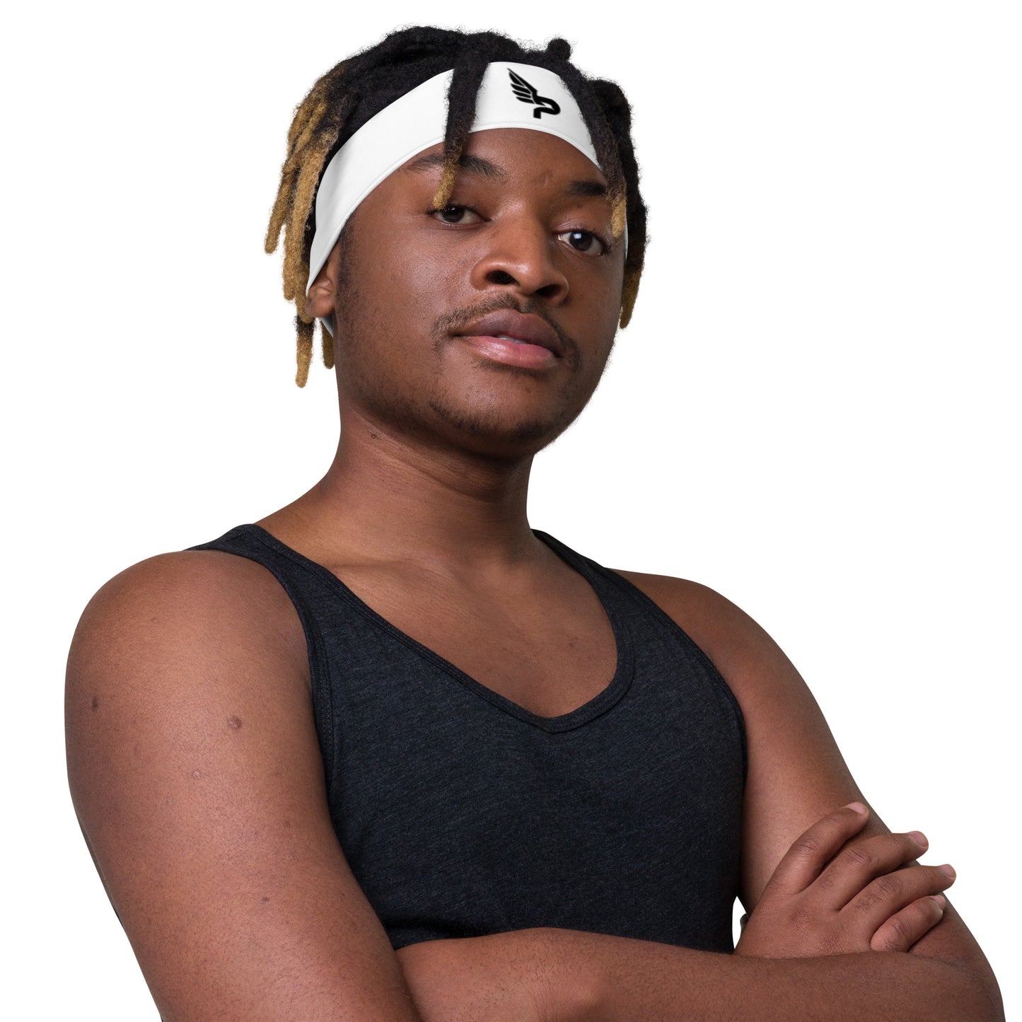 Men's PWRF Brand Logo Headband