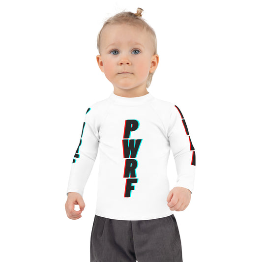 Kids PWRF Fluo Rash Guard