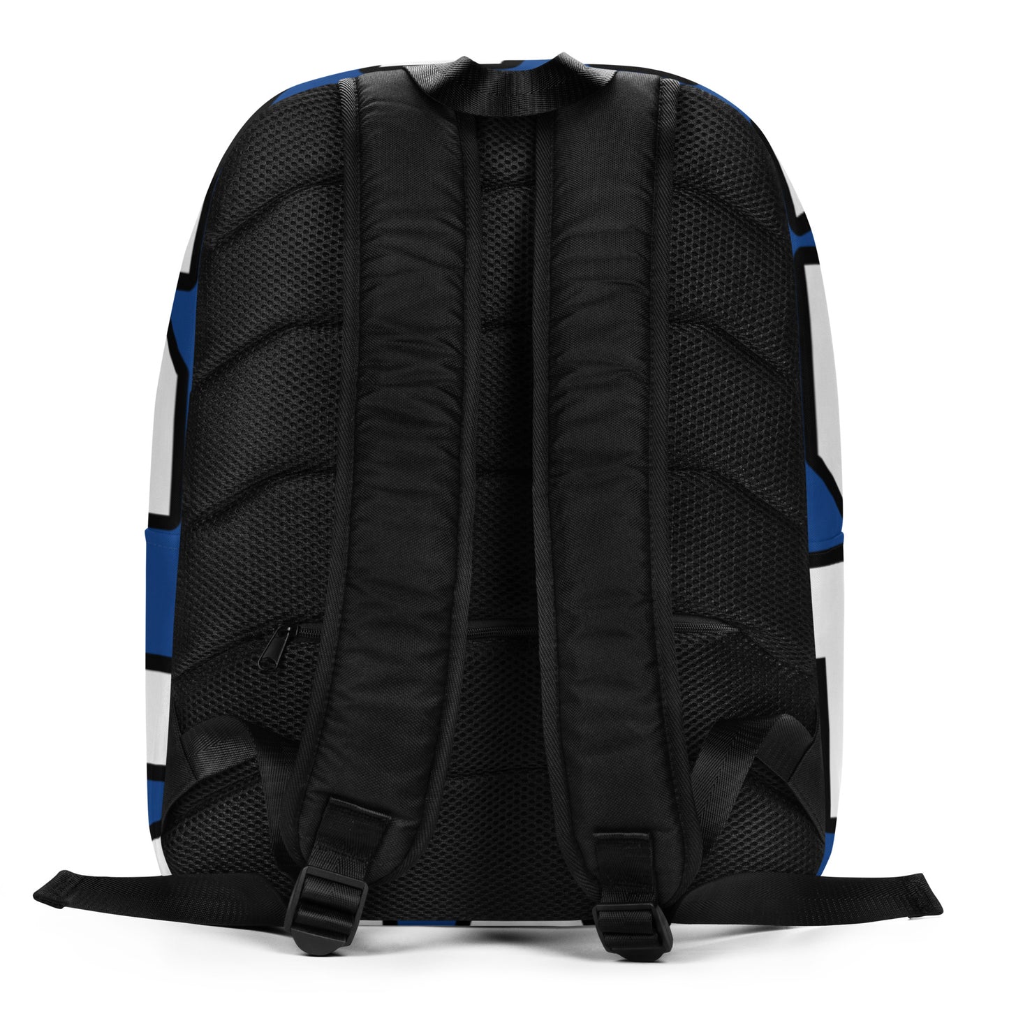 PWRF BRAND Logo Minimalist Blue Backpack