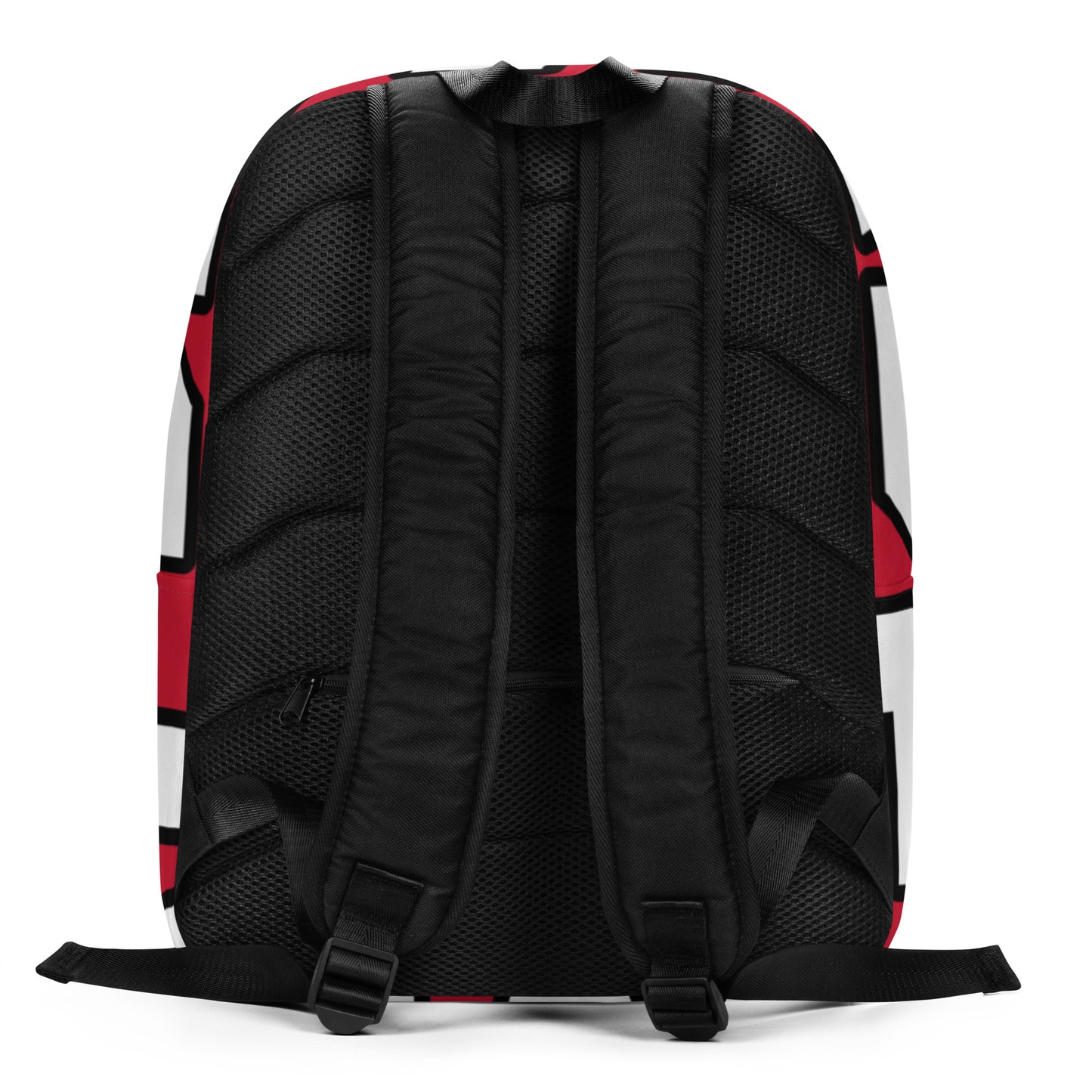 PWRF BRAND Logo Minimalist Red Backpack