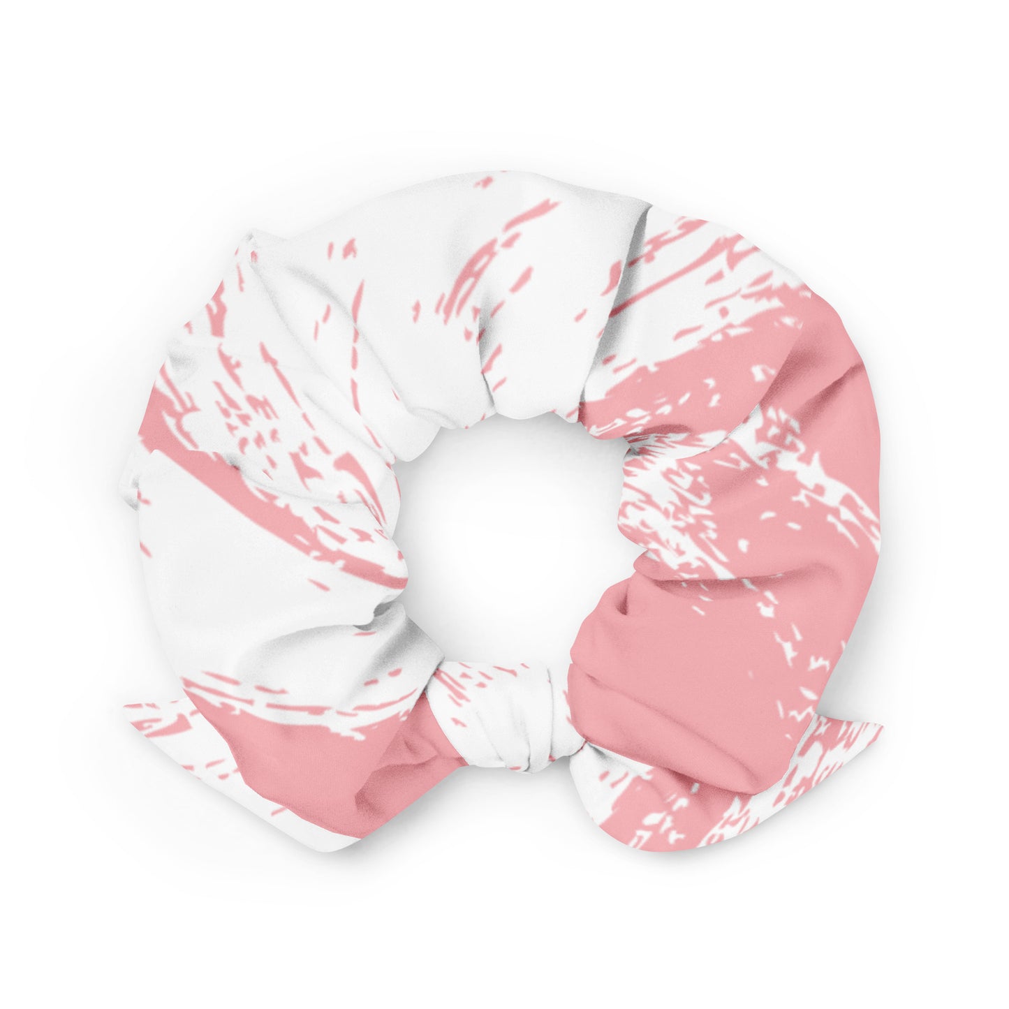 Women's Pink Pattern Scrunchie