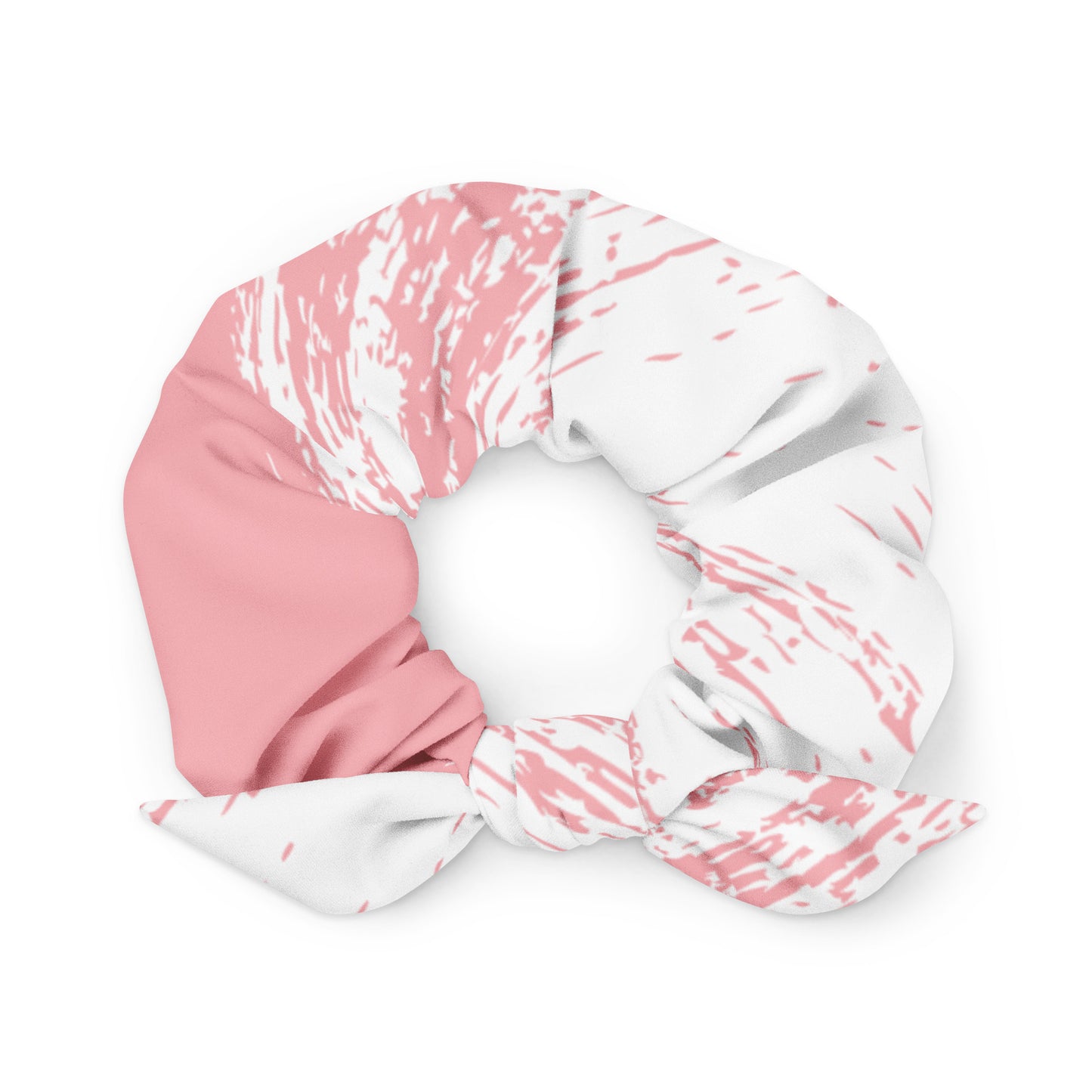 Women's Pink Pattern Scrunchie