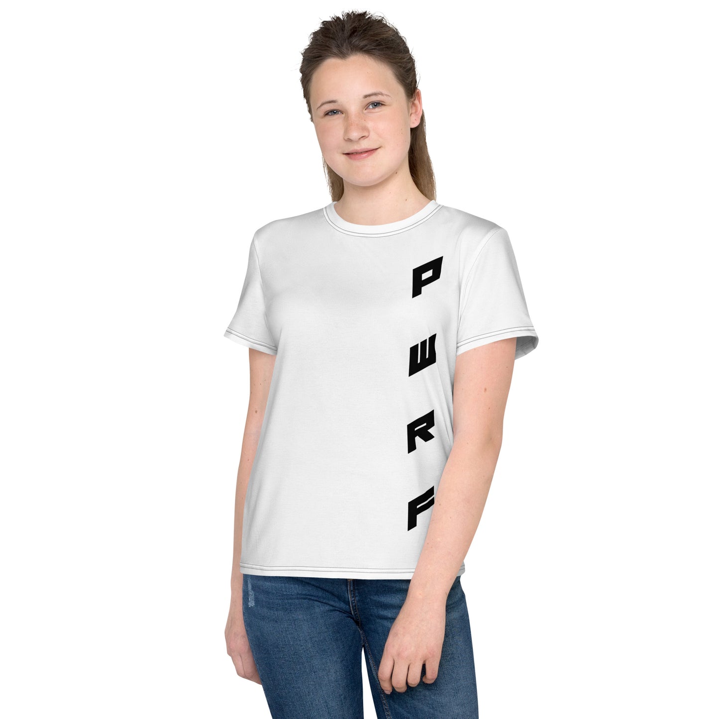 Youth PWRF Crew Neck T-Shirt