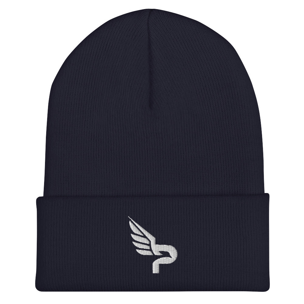 PWRF Brand Logo Cuffed Beanie