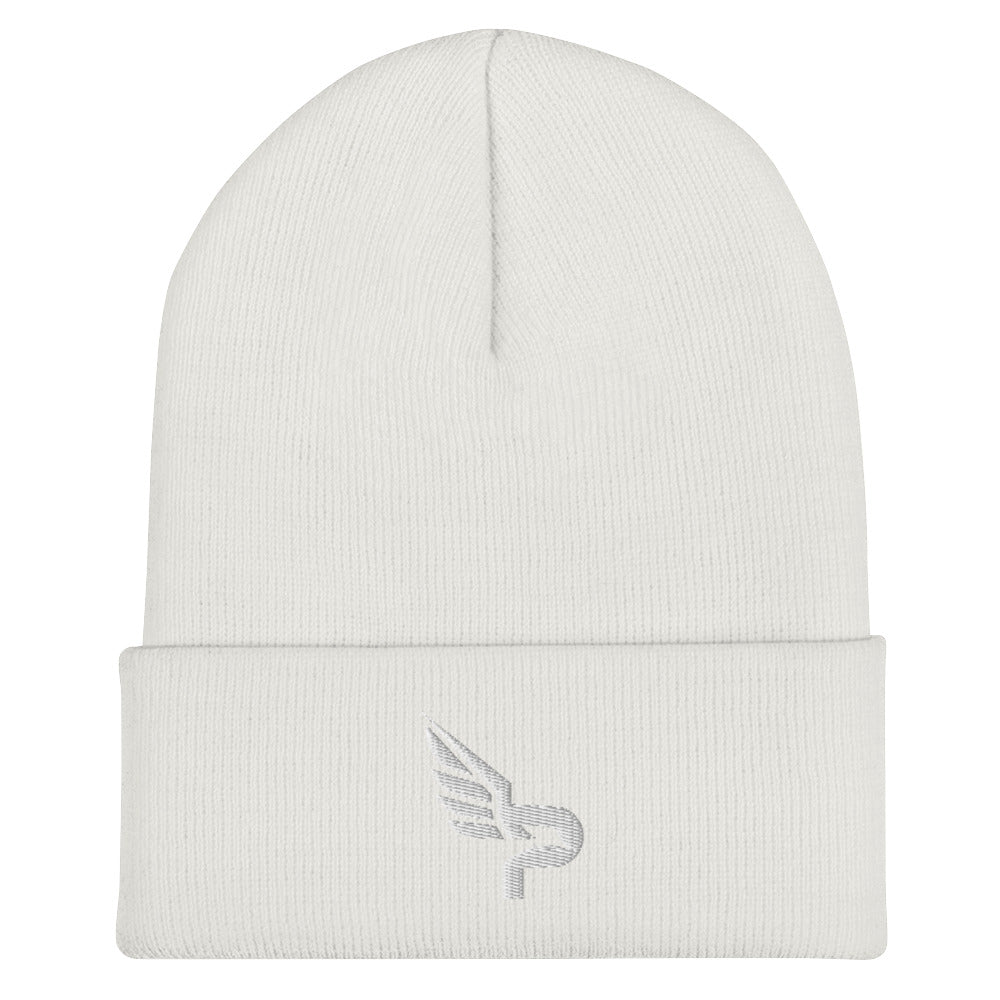 PWRF Brand Logo Cuffed Beanie