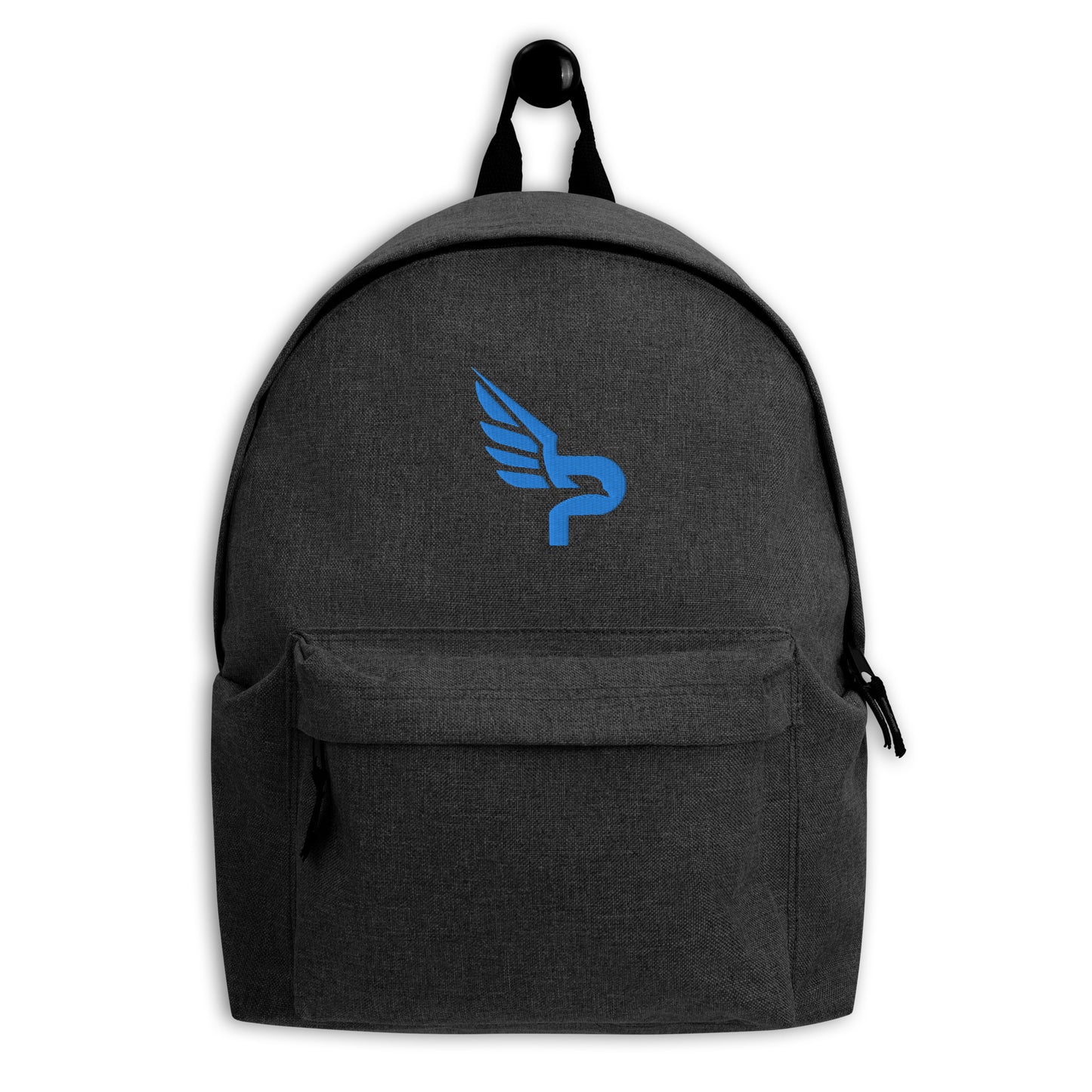 PWRF BRAND Logo Aqua/Teal Embroidered Backpack