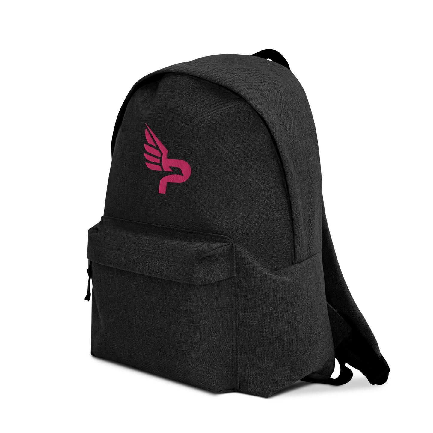 PWRF BRAND Logo Flamingo Embroidered Backpack