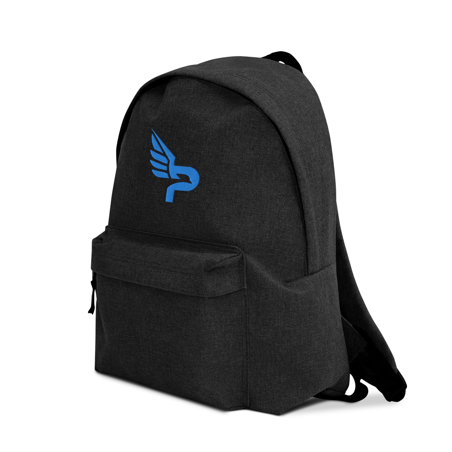 PWRF BRAND Logo Aqua/Teal Embroidered Backpack