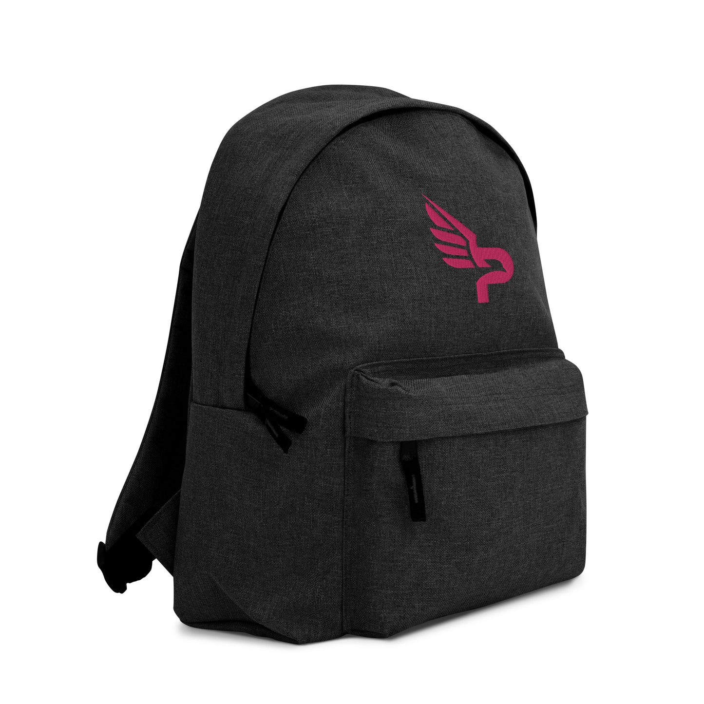 PWRF BRAND Logo Flamingo Embroidered Backpack