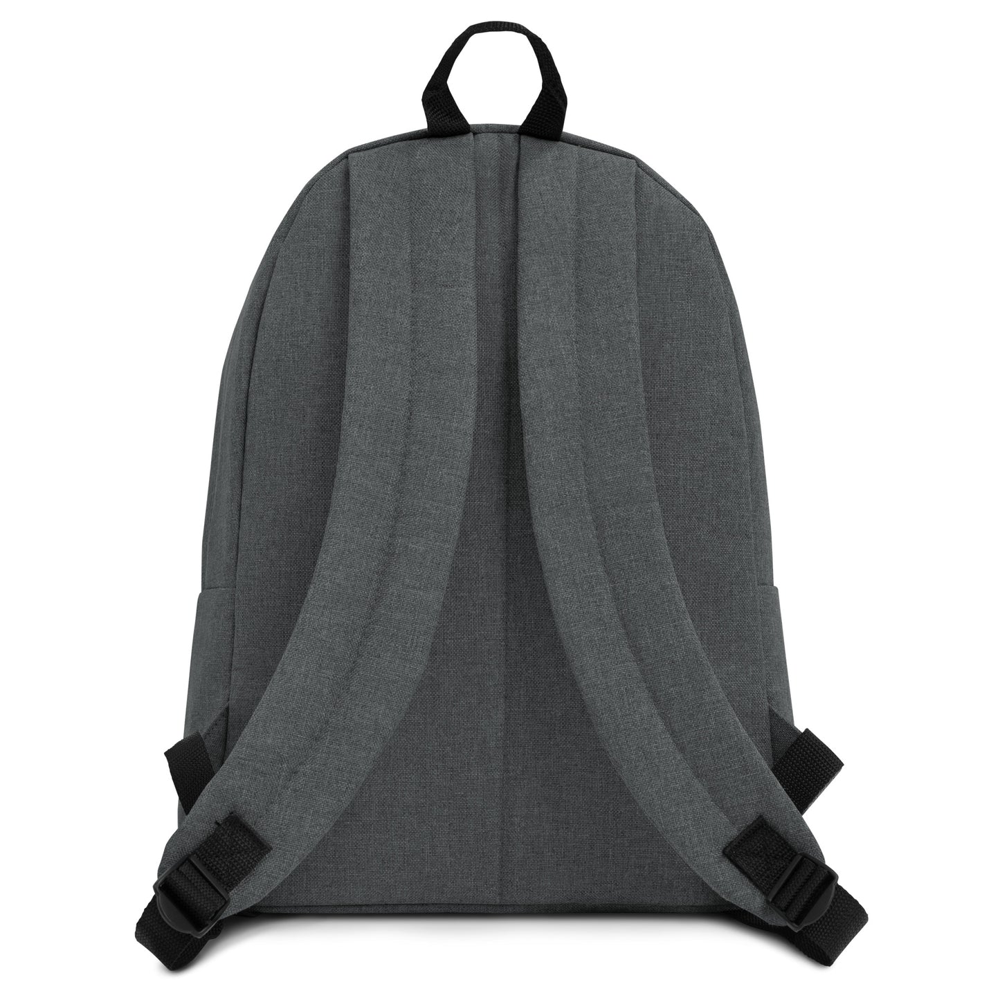 PWRF BRAND Logo Grey Embroidered Backpack