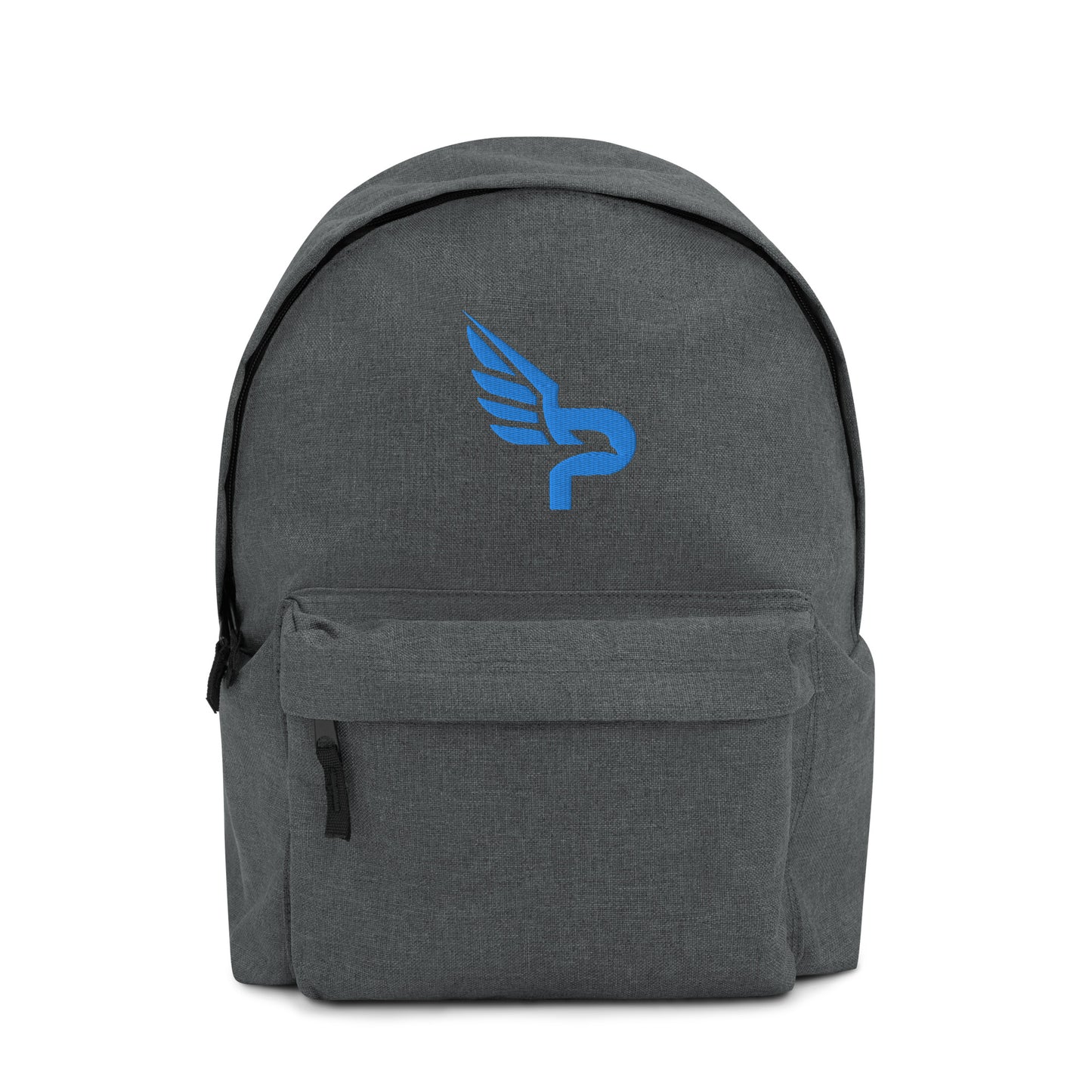 PWRF BRAND Logo Aqua/Teal Embroidered Backpack