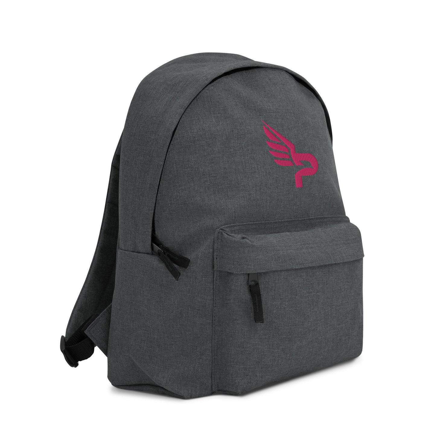 PWRF BRAND Logo Flamingo Embroidered Backpack