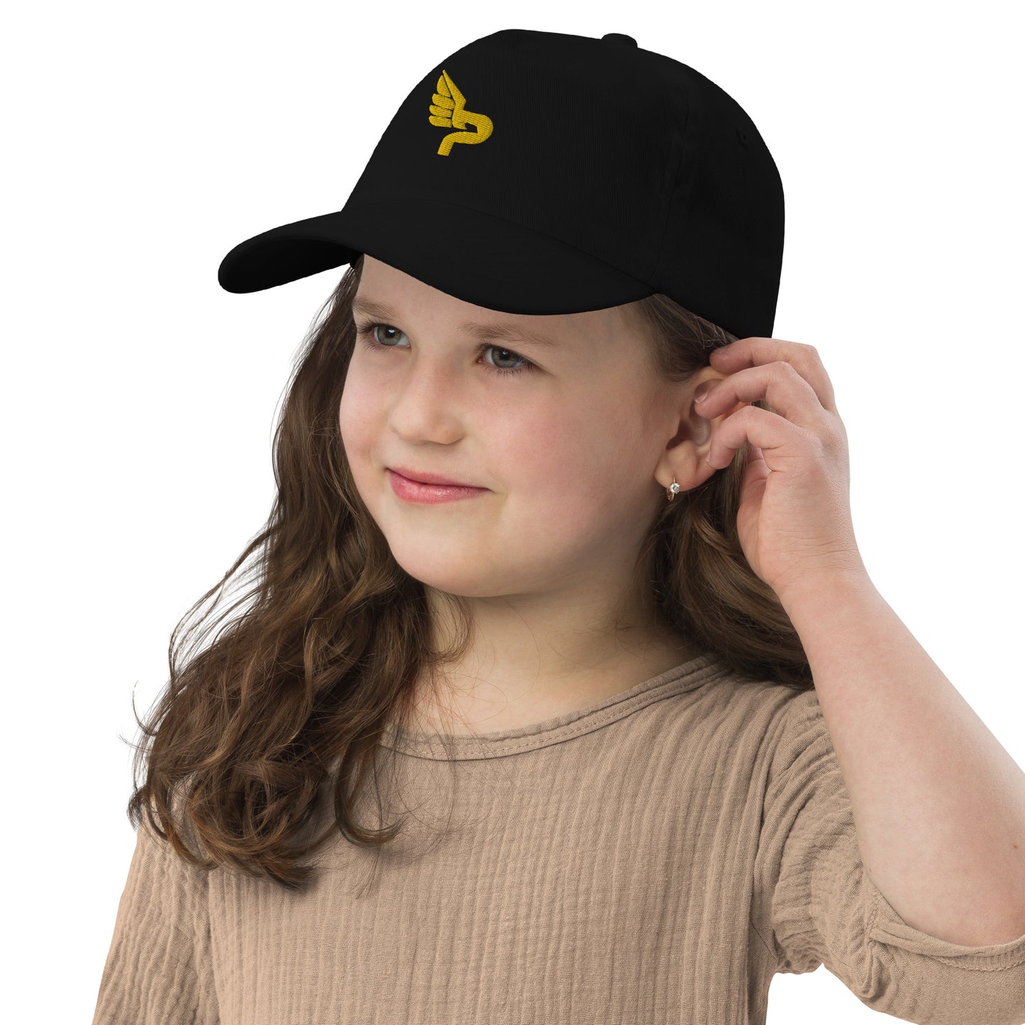 Kids Yellow PWRF Brand Cap