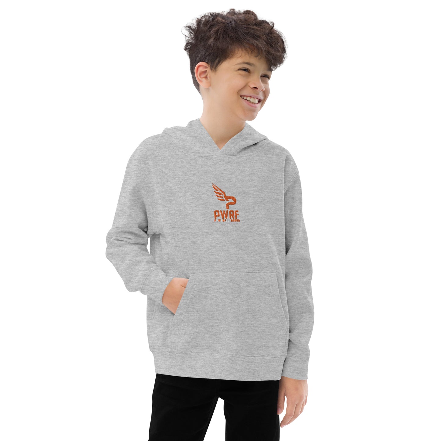 Kids PWRF Brand Fleece Hoodie