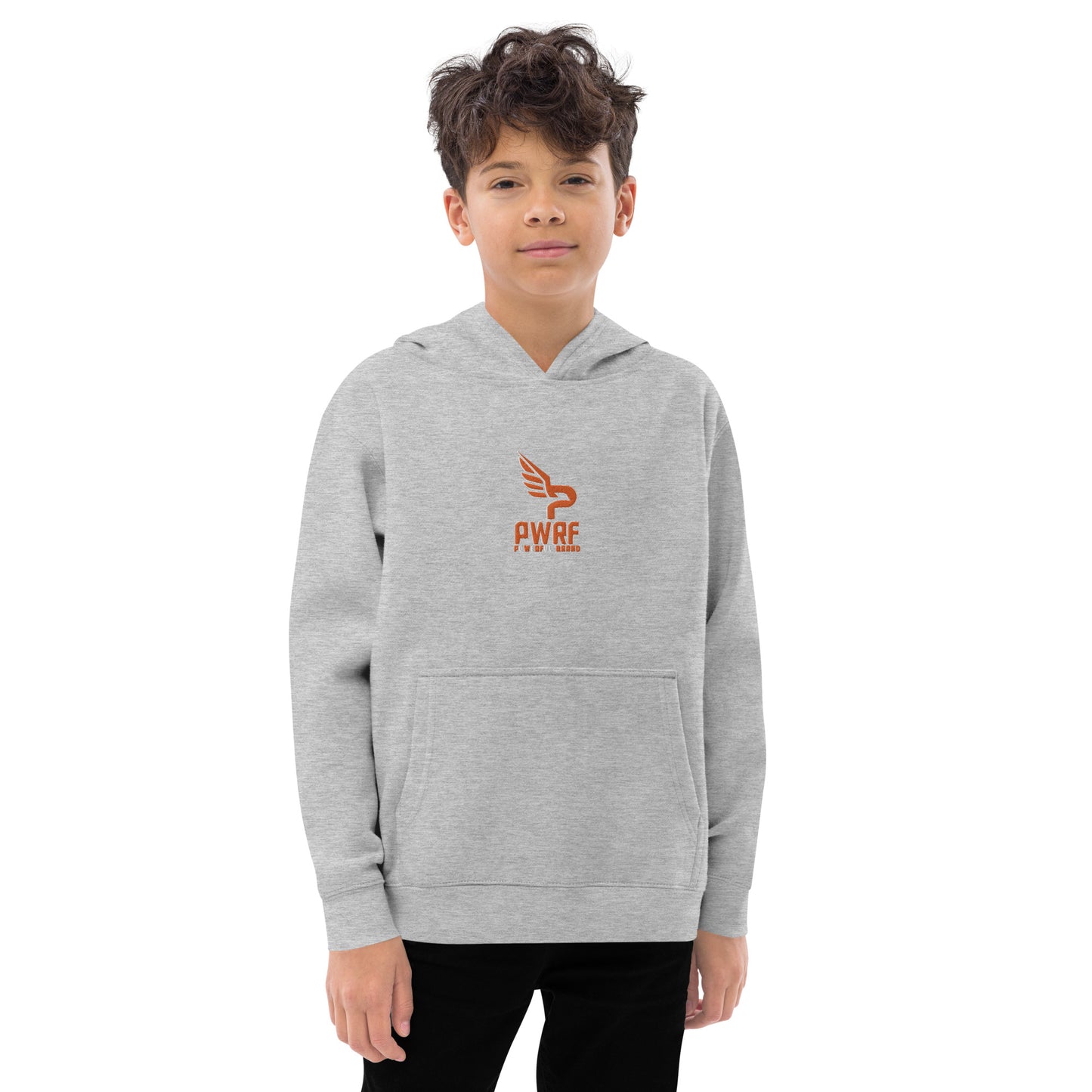 Kids PWRF Brand Fleece Hoodie