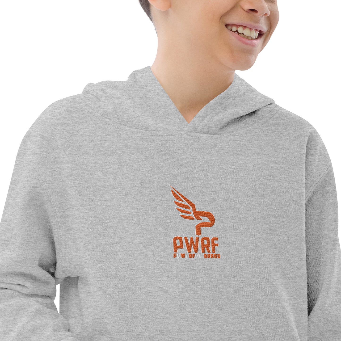 Kids PWRF Brand Fleece Hoodie