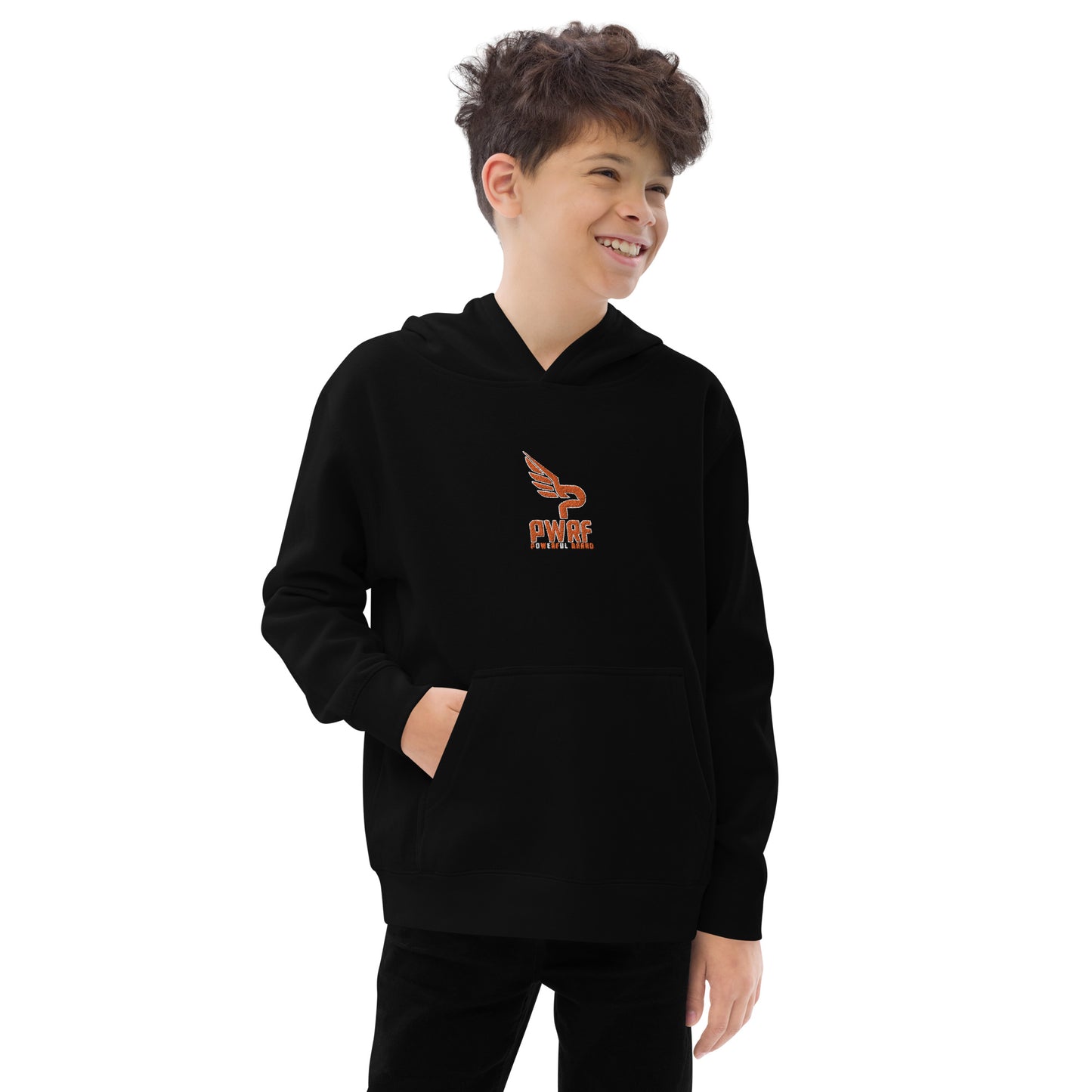 Kids PWRF Brand Fleece Hoodie