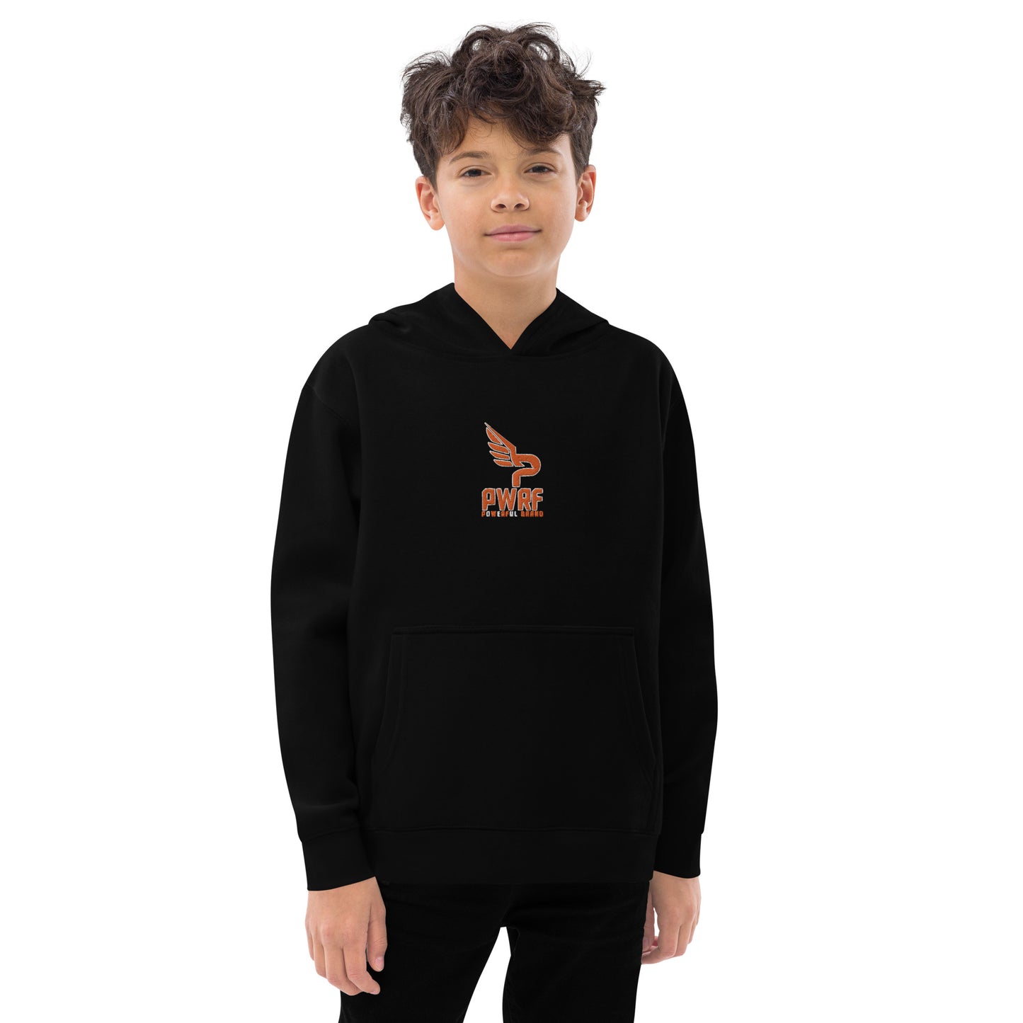 Kids PWRF Brand Fleece Hoodie