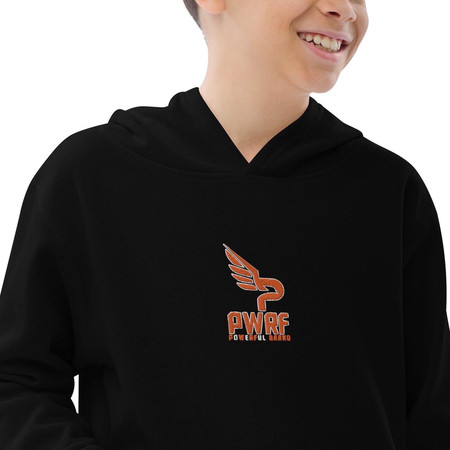 Kids PWRF Brand Fleece Hoodie