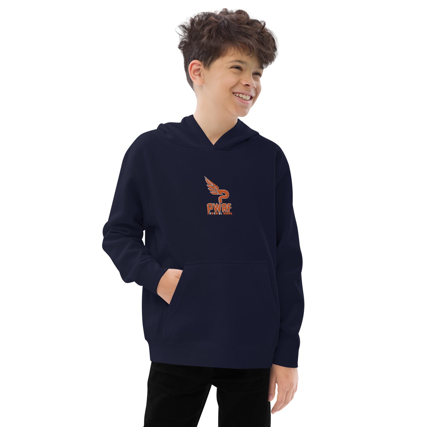 Kids PWRF Brand Fleece Hoodie