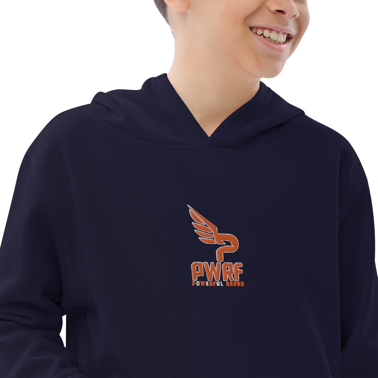 Kids PWRF Brand Fleece Hoodie