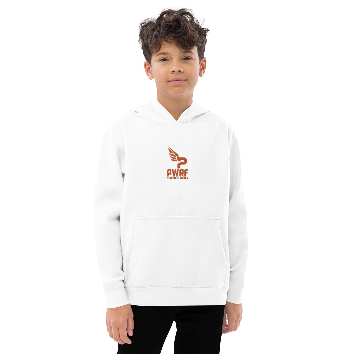 Kids PWRF Brand Fleece Hoodie