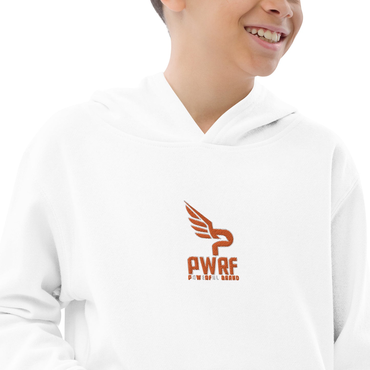 Kids PWRF Brand Fleece Hoodie