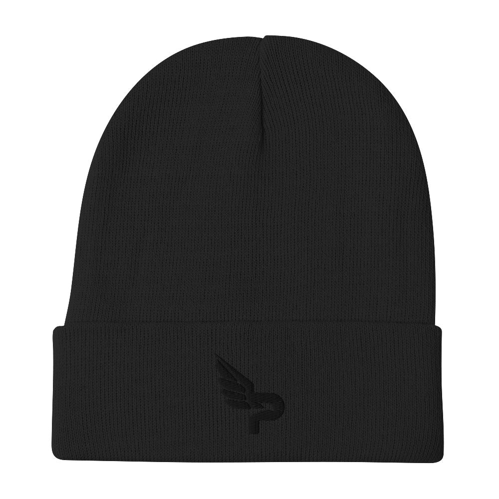 PWRF Brand Logo Embroidered Beanie