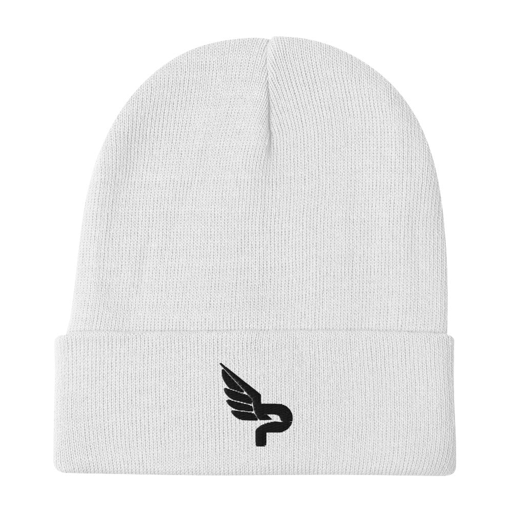 PWRF Brand Logo Embroidered Beanie