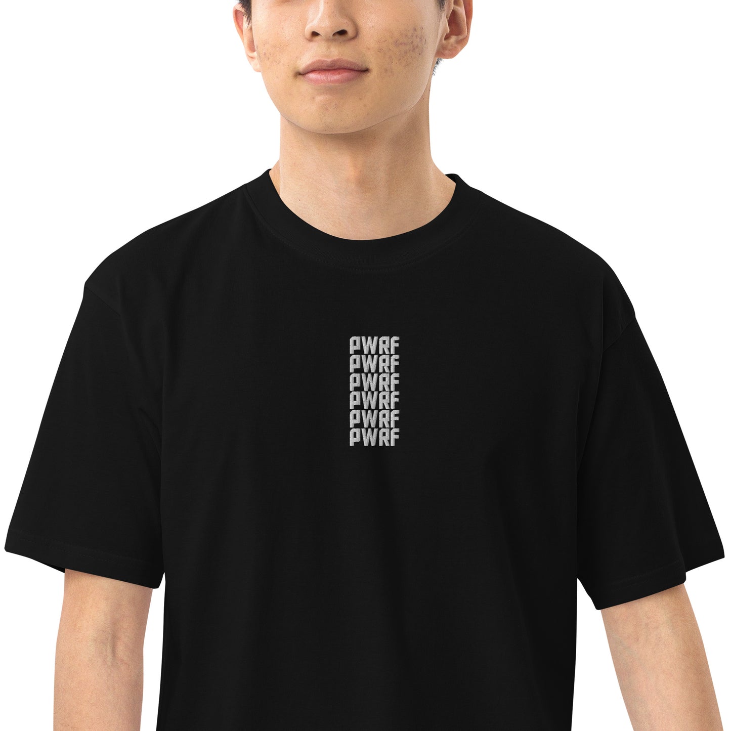 Men’s PWRF 6x Embroidered Premium Heavyweight Tee