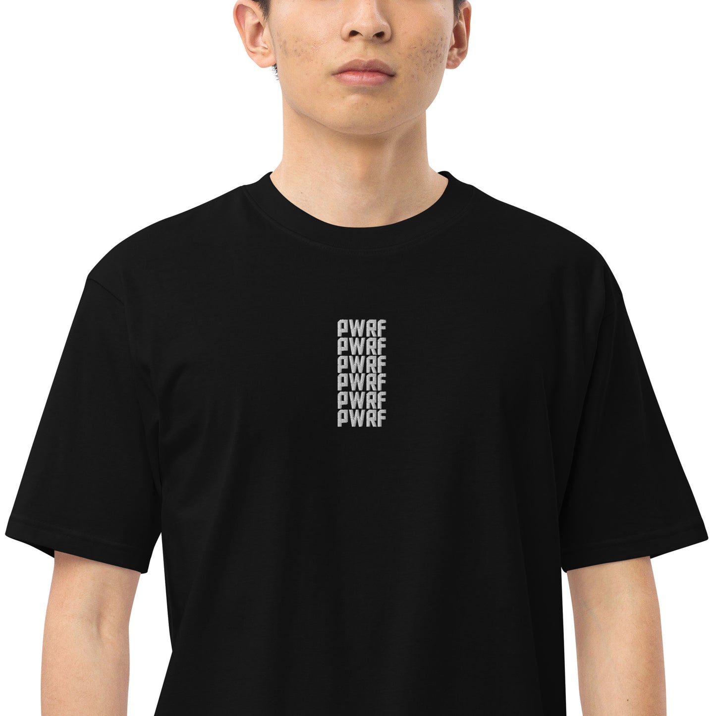 Men’s PWRF 6x Embroidered Premium Heavyweight Tee