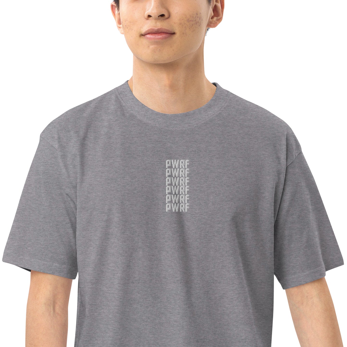 Men’s PWRF 6x Embroidered Premium Heavyweight Tee