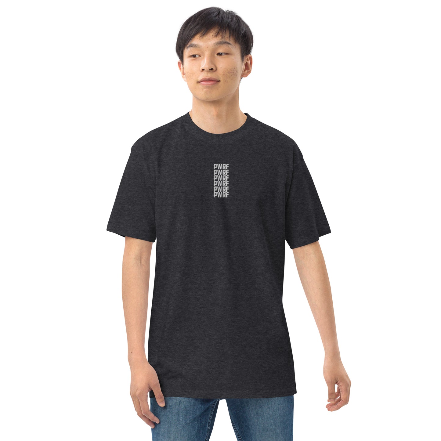 Men’s PWRF 6x Embroidered Premium Heavyweight Tee