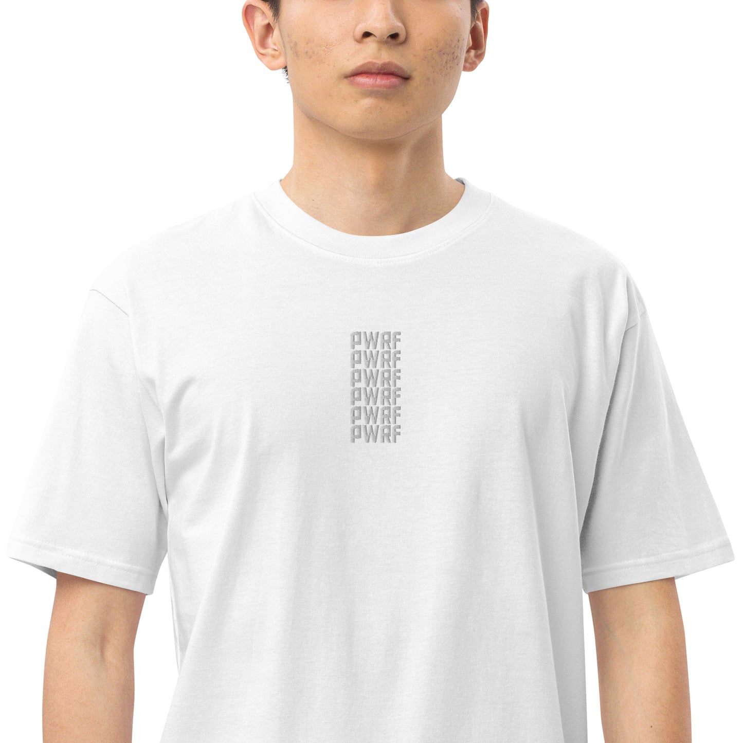 Men’s PWRF 6x Embroidered Premium Heavyweight Tee