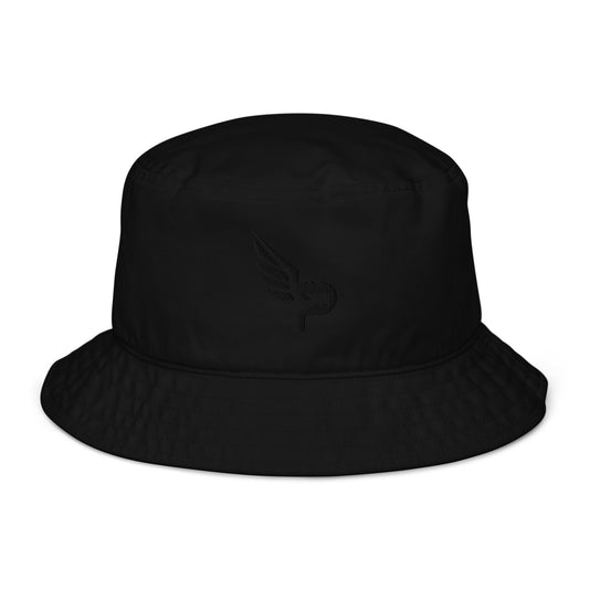 PWRF Brand Logo Organic bucket hat