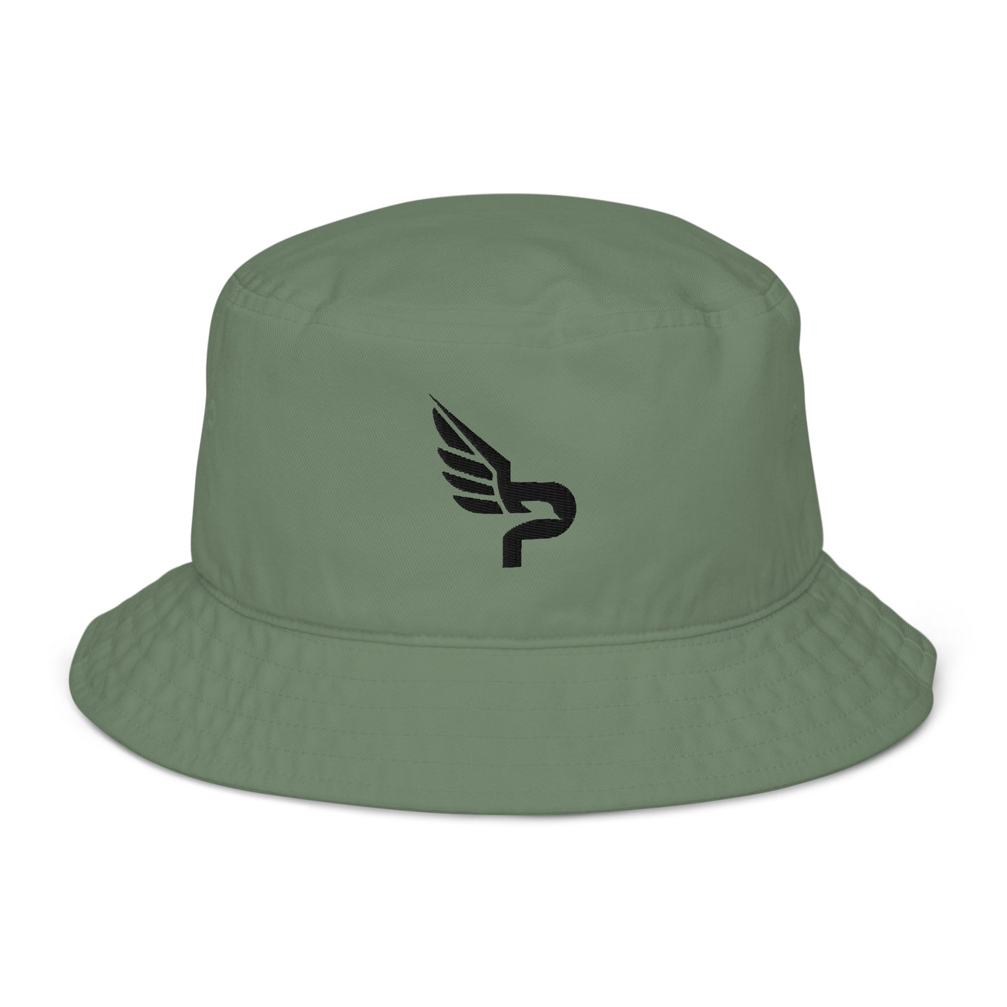 PWRF Brand Logo Organic bucket hat