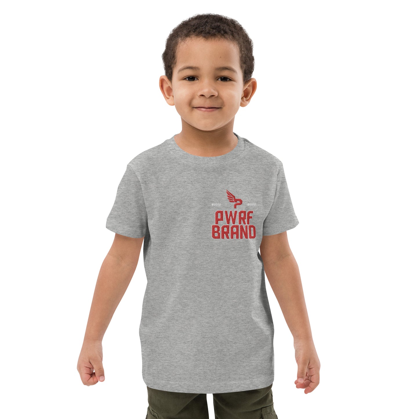 Kids PWRF Brand Organic cotton t-shirt