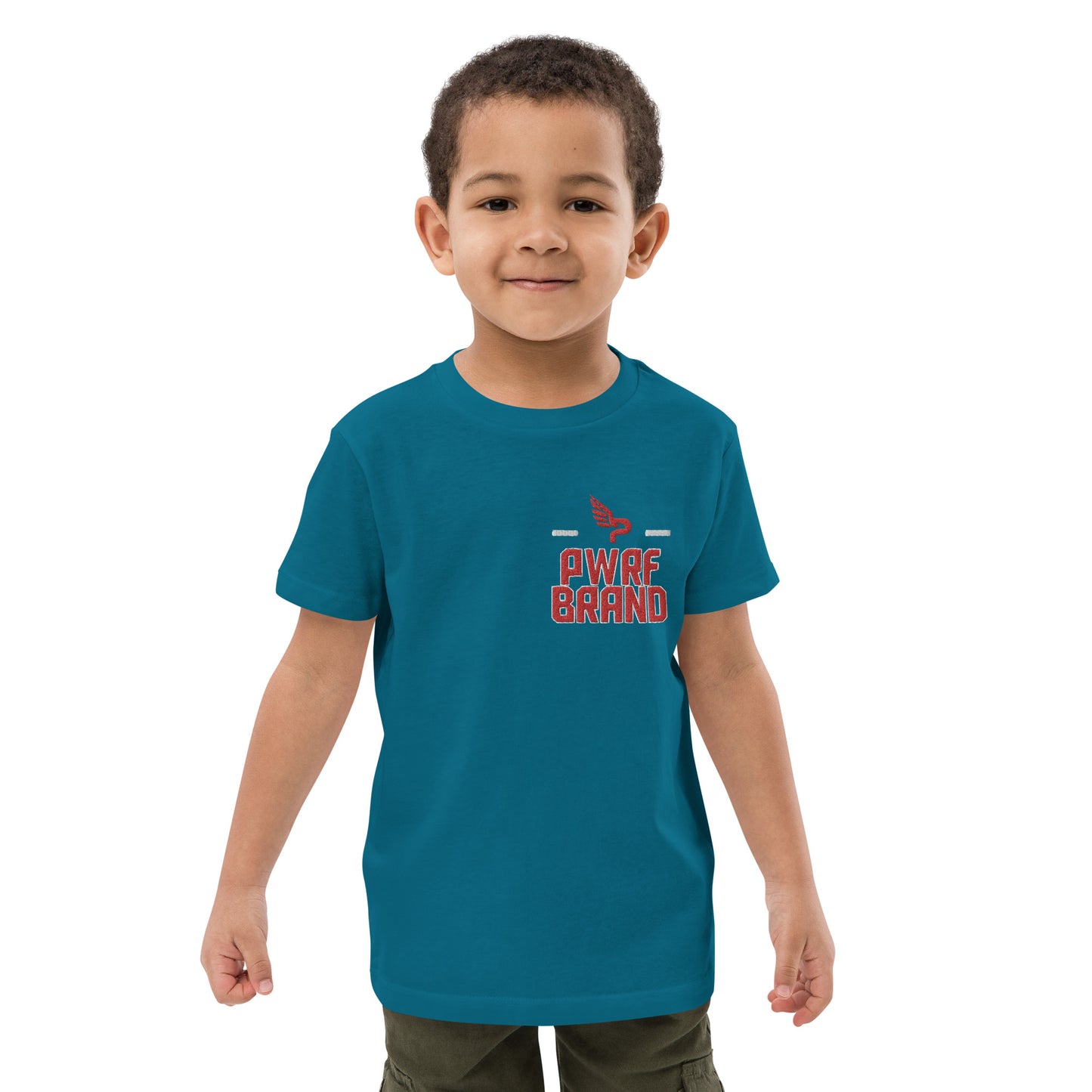 Kids PWRF Brand Organic cotton t-shirt