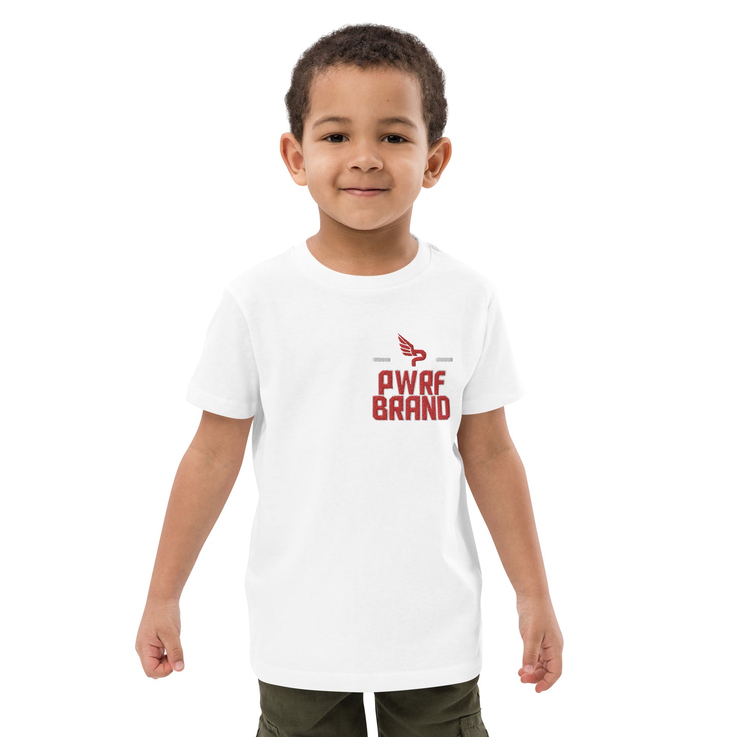 Kids PWRF Brand Organic cotton t-shirt