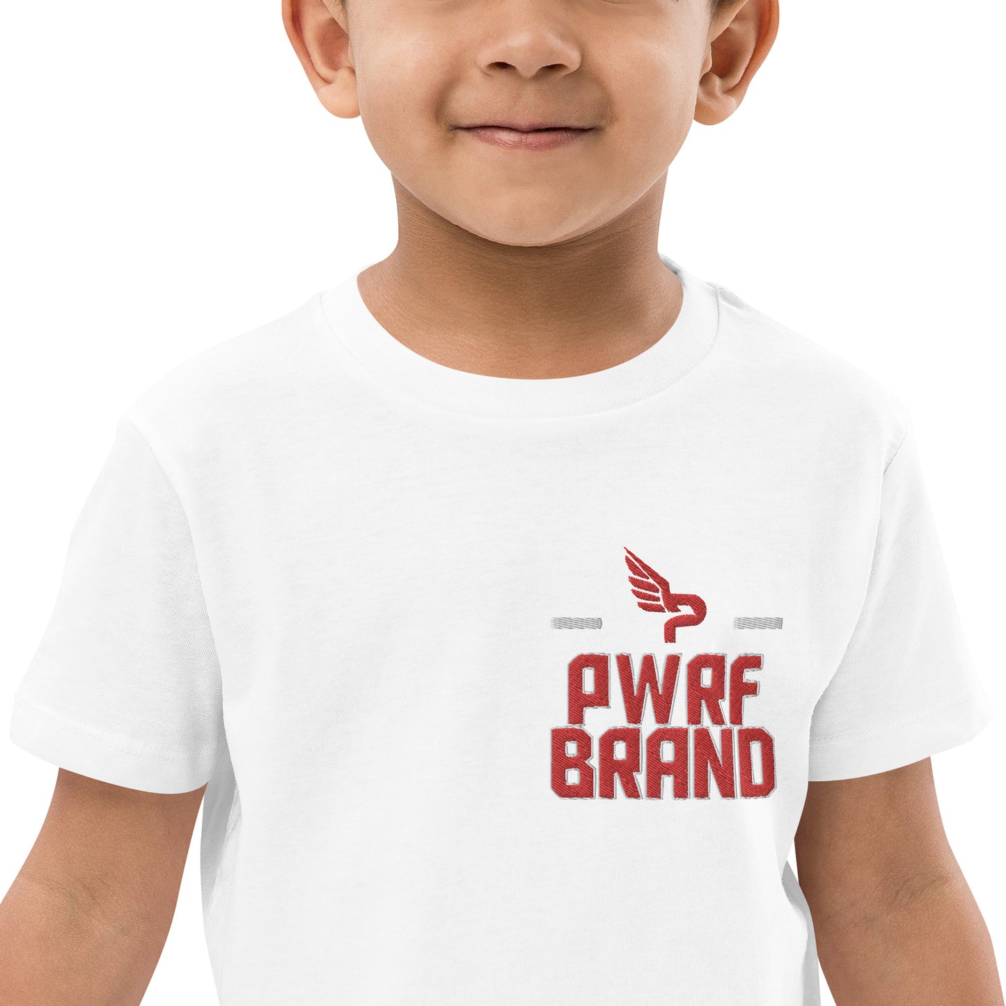 Kids PWRF Brand Organic cotton t-shirt