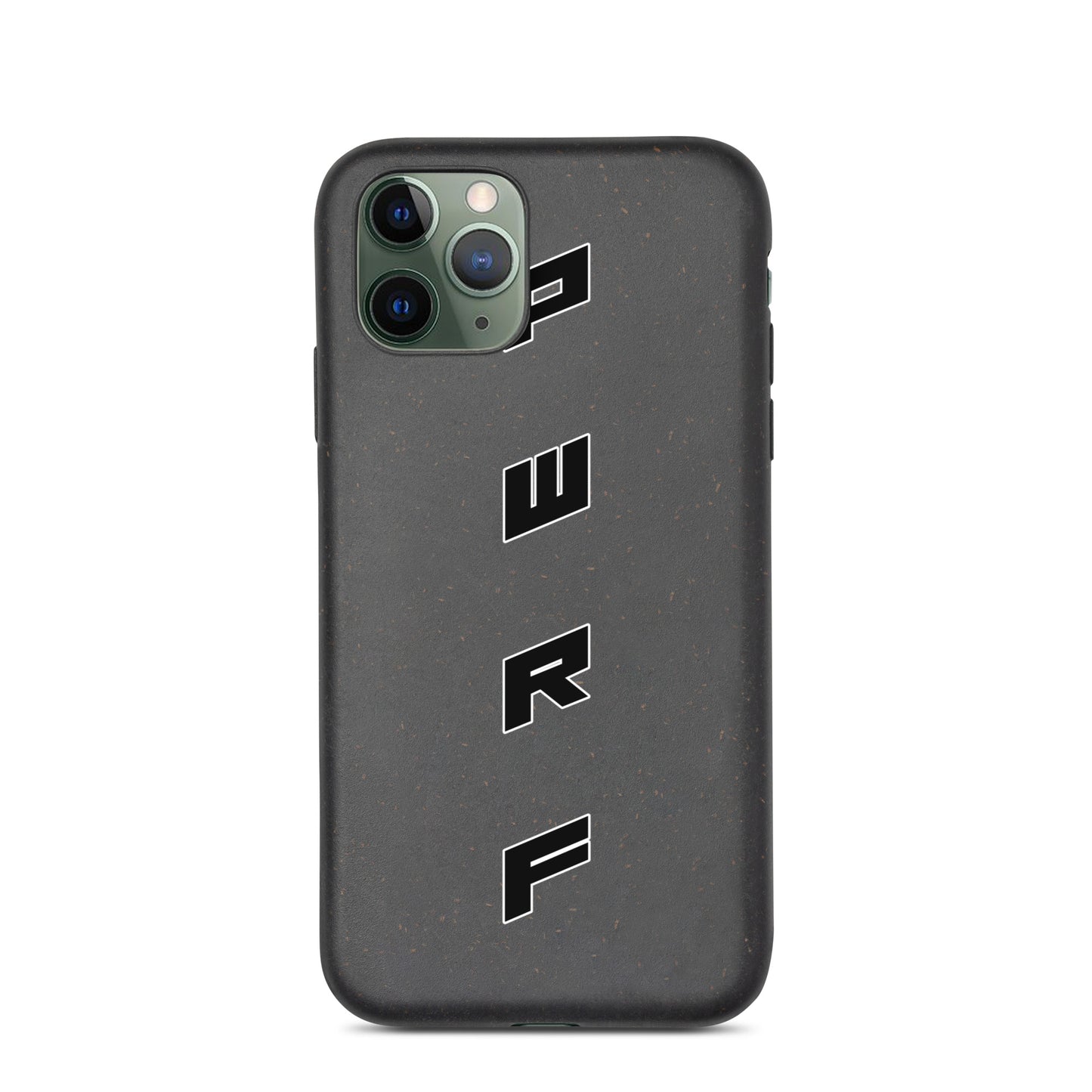 PWRF Vertical Speckled iPhone case